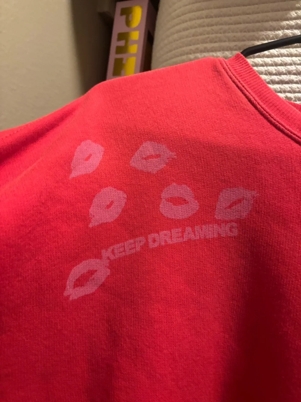 wild fable Red Oversized Crewneck Sweatshirt - Picture 2 of 5